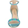 image:imageAllegra K Womens Glitter Ankle Strap Stiletto Heel Sandals  Party SandalsGradient
