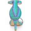 image:imageAllegra K Womens Glitter Ankle Strap Stiletto Heel Sandals  Party SandalsGradient