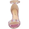 image:imageAllegra K Womens Glitter Ankle Strap Stiletto Heel Sandals  Party SandalsHot Pink