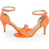 image:imageAllegra K Womens Glitter Ankle Strap Stiletto Heel Sandals  Party SandalsOrange