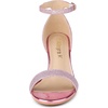 image:imageAllegra K Womens Glitter Ankle Strap Stiletto Heel Sandals  Party SandalsPink