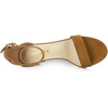 image:imageAllegra K Womens Open Toe Block Heel Ankle Strap Sandals  Party SandalsBrown