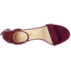 image:imageAllegra K Womens Open Toe Block Heel Ankle Strap Sandals  Party SandalsBurgundy