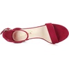 image:imageAllegra K Womens Open Toe Block Heel Ankle Strap Sandals  Party SandalsDeep Red
