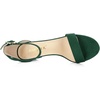 image:imageAllegra K Womens Open Toe Block Heel Ankle Strap Sandals  Party SandalsEmerald Green