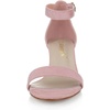 image:imageAllegra K Womens Open Toe Block Heel Ankle Strap Sandals  Party SandalsLight Pink