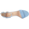 image:imageAllegra K Womens Open Toe Block Heel Ankle Strap Sandals  Party SandalsSky Blue