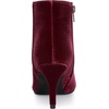 image:imageAllegra K Womens Velvet Pointy Toe Stiletto Heels Ankle Boots  Dress BootsBurgundy