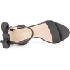 image:imageAllegra K Women Open Toe Ankle Tie Back Chunky Heel Sandals  Party SandalsGrey
