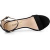 image:imageAllegra K Women Suede Ankle Strap High Stiletto Heel Open Toe Sandals  Faux Suede Vamp Stiletto Heel Open Toe Comfortable Fit Party Date Night Ready Adjustable Buckle ClosureBlack