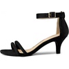 image:imageAllegra K Womens Kitten Heel Ankle Strap Sandals Shoes  Party SandalsBlack