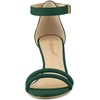 image:imageAllegra K Womens Kitten Heel Ankle Strap Sandals Shoes  Party SandalsGreen