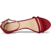 image:imageAllegra K Womens Kitten Heel Ankle Strap Sandals Shoes  Party SandalsRed