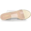 image:imageAllegra K Womens Clear Slide Stiletto Heel Clear Sandals  Party SandalsGold