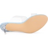 image:imageAllegra K Womens Clear Slide Stiletto Heel Clear Sandals  Party SandalsSky Blue