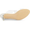 image:imageAllegra K Womens Clear Slide Stiletto Heel Clear Sandals  Party SandalsWhite