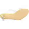 image:imageAllegra K Womens Clear Slide Stiletto Heel Clear Sandals  Party SandalsYellow