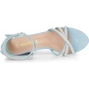 image:imageAllegra K Womens Rhinestones Strappy Chunky Heel Sandals  Party SandalsSkyblue