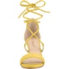 image:imageAllegra K Women Kitten Heel Lace Up Open Toe SandalsYellow