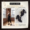 image:imageAllegra K Women Nonslip Laceup Side Zipper Block Heel Ankle BootsBlack