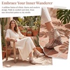 image:imageAllegra K Women Plaid Side Zipper LaceUp Peeptoe Platform SandalsBeige