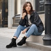 image:imageAllegra K Womens Combat Boots Platform Ankle BootsBlack
