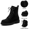 image:imageAllegra K Womens Combat Boots Platform Ankle BootsBlack