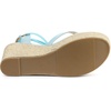 image:imageAllegra K Womens Platform Strappy Slingback Flip Flops Wedge Sandals