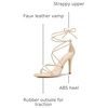 image:imageAllegra K Womens Stiletto Heel Strappy SandalsBeige