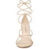 image:imageAllegra K Womens Stiletto Heel Strappy SandalsBeige
