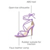 image:imageAllegra K Womens Stiletto Heel Strappy SandalsLavender