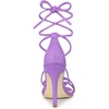 image:imageAllegra K Womens Stiletto Heel Strappy SandalsLavender