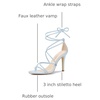 image:imageAllegra K Womens Stiletto Heel Strappy SandalsLight Blue