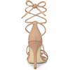 image:imageAllegra K Womens Stiletto Heel Strappy SandalsNude