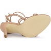 image:imageAllegra K Womens Stiletto Heel Strappy SandalsNude