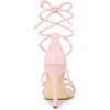 image:imageAllegra K Womens Stiletto Heel Strappy SandalsPink