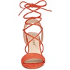 image:imageAllegra K Women Faux Suede Lace Up Block High Heels Slingback SandalsOrange