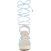 image:imageAllegra K Women Platform Square Toe Lace Up Espadrilles Heels SandalsSky Blue