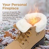 image:imageAllegra K Women Warm Slipon Laceup Block Heel Ankle Snow BootsYellow