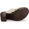 image:imageAllegra K Womens Platform Sandal Block HeelBeige