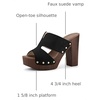 image:imageAllegra K Womens Platform Sandal Block HeelBlack