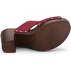 image:imageAllegra K Womens Platform Sandal Block HeelBurgundy