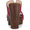 image:imageAllegra K Womens Platform Sandal Block HeelBurgundy
