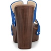 image:imageAllegra K Womens Platform Sandal Block HeelDeep Blue