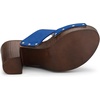 image:imageAllegra K Womens Platform Sandal Block HeelDeep Blue
