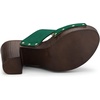 image:imageAllegra K Womens Platform Sandal Block HeelGreen