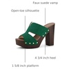 image:imageAllegra K Womens Platform Sandal Block HeelGreen