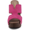 image:imageAllegra K Womens Platform Sandal Block HeelHot Pink