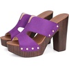 image:imageAllegra K Womens Platform Sandal Block HeelPurple