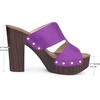 image:imageAllegra K Womens Platform Sandal Block HeelPurple